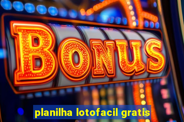 planilha lotofacil gratis